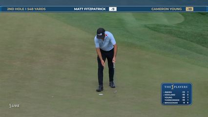 Cameron Young | Round 4 | 2nd hole | Shot 5 | 2026 THE PLAYERS