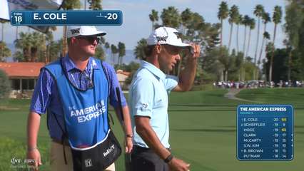 Eric Cole | Round 3 | 9th hole | Shot 4 | 2026 The American Express