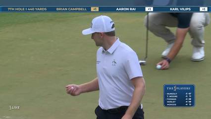 Brian Campbell | Round 1 | 7th hole | Shot 5 | 2026 THE PLAYERS
