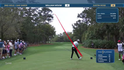 Justin Rose | Round 4 | 2nd hole | Shot 1 | 2026 THE PLAYERS