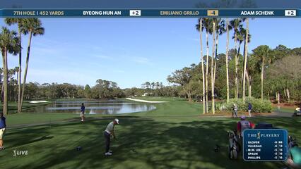 Emiliano Grillo | Round 1 | 7th hole | Shot 1 | 2025 THE PLAYERS