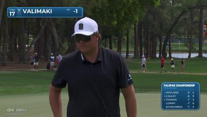Sami Valimaki | Round 4 | 17th hole | Shot 3 | 2025 Valspar
