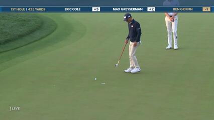 Eric Cole | Round 2 | 1st hole | Shot 4 | 2025 THE PLAYERS