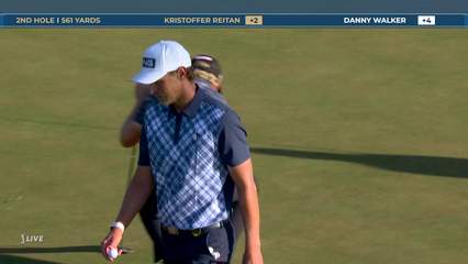 Kristoffer Reitan | Round 3 | 2nd hole | Shot 5 | 2026 THE PLAYERS