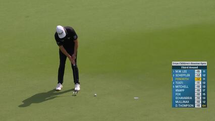 Taylor Pendrith | Round 3 | 12th hole | Shot 4 | 2025 Houston Open