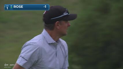 Justin Rose | Round 1 | 10th hole | Shot 3 | 2025 Valero