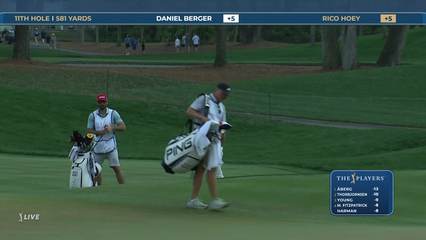 Rico Hoey | Round 4 | 11th hole | Shot 3 | 2026 THE PLAYERS