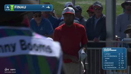 Tony Finau | Round 2 | 4th hole | Shot 3 | 2026 Valspar