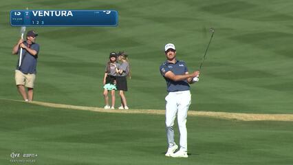 Kristoffer Ventura | Round 4 | 16th hole | Shot 3 | 2025 The American Express