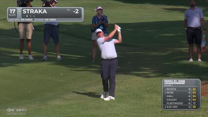 Sepp Straka | Round 1 | 17th hole | Shot 2 | 2025 FedEx St. Jude