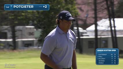 Aldrich Potgieter | Round 2 | 4th hole | Shot 4 | 2025 Genesis Scottish Open