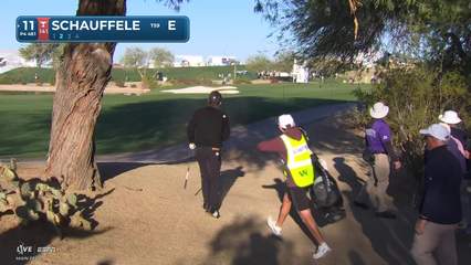 Xander Schauffele | Round 2 | 11th hole | Shot 2 | 2026 WM Phoenix Open