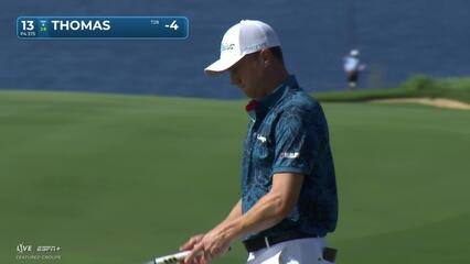 Justin Thomas | Round 2 | 13th hole | Shot 4 | 2025 The Sentry