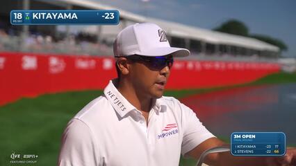 Kurt Kitayama | Round 4 | 18th hole | Shot 3 | 2025 3M Open