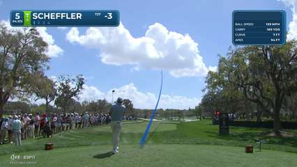 Scottie Scheffler | Round 4 | 5th hole | Shot 1 | 2026 Arnold Palmer