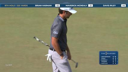 Davis Riley | Round 1 | 8th hole | Shot 3 | 2026 THE PLAYERS
