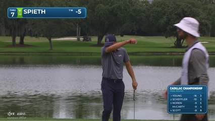 Jordan Spieth | Round 4 | 7th hole | Shot 4 | 2026 Cadillac