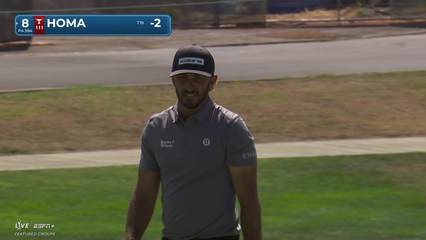 Max Homa | Round 1 | 8th hole | Shot 4 | 2025 Procore