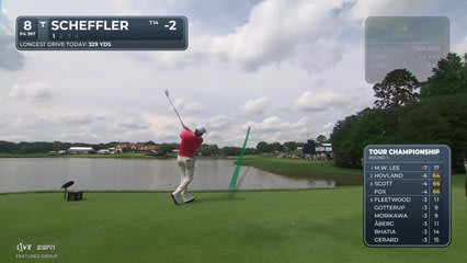 Scottie Scheffler | Round 1 | 8th hole | Shot 1 | 2026 TOUR Championship