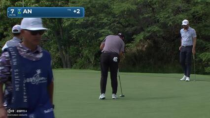 Byeong Hun An | Round 1 | 7th hole | Shot 4 | 2025 Sony Open