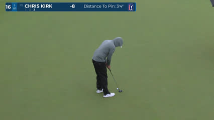 Chris Kirk | Round 3 | 16th hole | Shot 3 | 2026 Valero