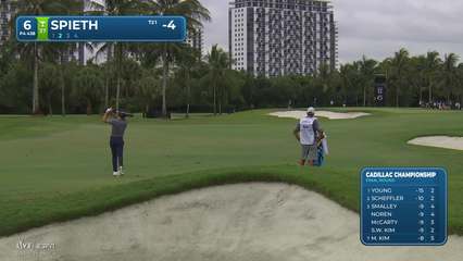 Jordan Spieth | Round 4 | 6th hole | Shot 2 | 2026 Cadillac