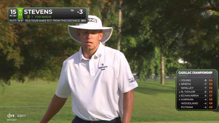 Sam Stevens | Round 1 | 15th hole | Shot 2 | 2026 Cadillac