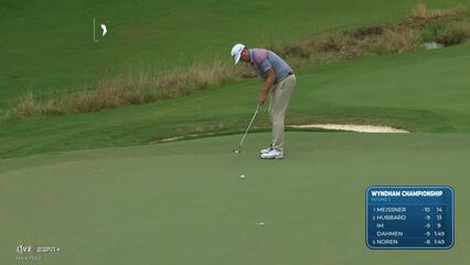 Keegan Bradley | Round 2 | 3rd hole | Shot 2 | 2025 Wyndham