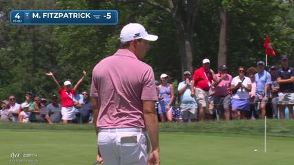 Matt Fitzpatrick | Round 2 | 4th hole | Shot 3 | 2025 Rocket Classic