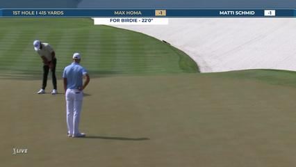 Max Homa | Round 3 | 1st hole | Shot 4 | 2026 THE PLAYERS