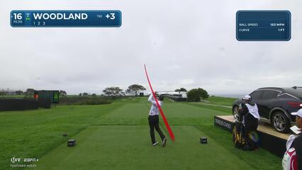 Gary Woodland | Round 1 | 16th hole | Shot 1 | 2025 Genesis