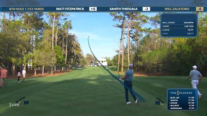 Will Zalatoris | Round 2 | 8th hole | Shot 1 | 2025 THE PLAYERS