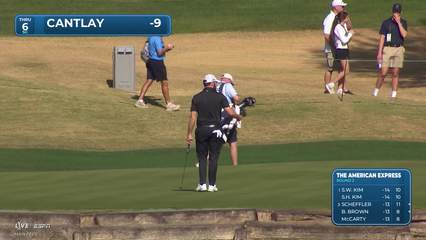 Patrick Cantlay | Round 2 | 6th hole | Shot 3 | 2026 The American Express