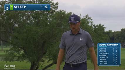 Jordan Spieth | Round 4 | 5th hole | Shot 4 | 2026 Cadillac