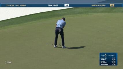 Jordan Spieth | Round 3 | 7th hole | Shot 5 | 2025 THE PLAYERS