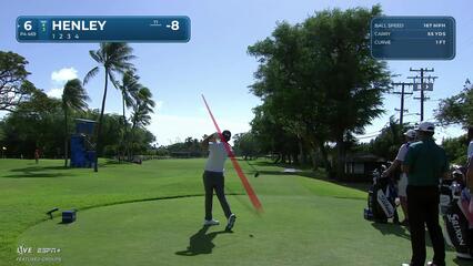 Russell Henley | Round 2 | 6th hole | Shot 1 | 2025 Sony Open