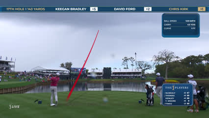 Chris Kirk | Round 1 | 17th hole | Shot 1 | 2026 THE PLAYERS