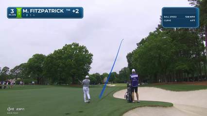 Matt Fitzpatrick | Round 3 | 3rd hole | Shot 2 | 2026 Truist Championship