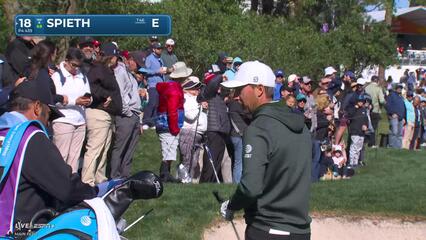 Jordan Spieth | Round 2 | 18th hole | Shot 2 | 2025 Valspar