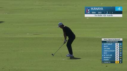 Takumi Kanaya | Round 2 | 10th hole | Shot 2 | 2026 Sony Open