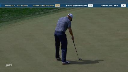 Rasmus Hojgaard | Round 2 | 5th hole | Shot 5 | 2026 THE PLAYERS