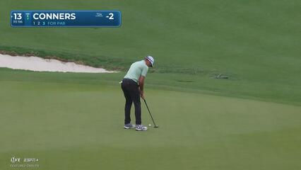 Corey Conners | Round 2 | 13th hole | Shot 3 | 2025 Valero