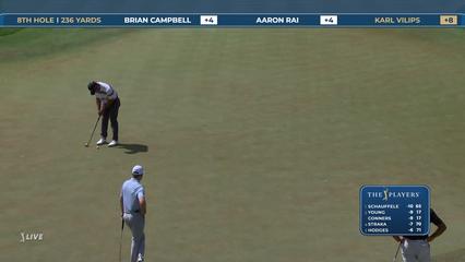 Karl Vilips | Round 2 | 8th hole | Shot 3 | 2026 THE PLAYERS