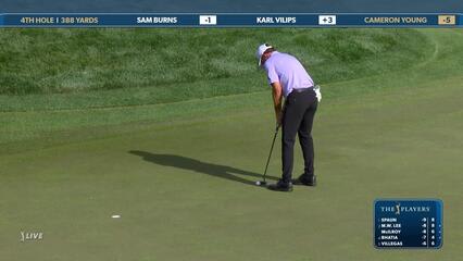 Cameron Young | Round 2 | 4th hole | Shot 5 | 2025 THE PLAYERS