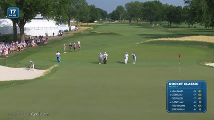 Jordan Spieth | Round 1 | 17th hole | Shot 3 | 2026 Rocket Classic