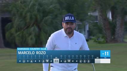Marcelo Rozo | Round 3 | 17th hole | Shot 3 | 2025 PGA TOUR Q-School