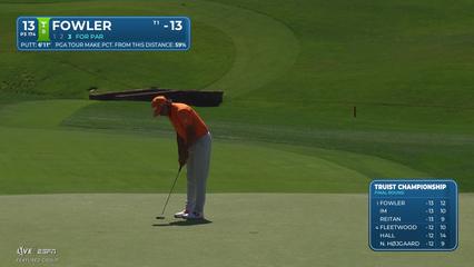 Rickie Fowler | Round 4 | 13th hole | Shot 4 | 2026 Truist Championship