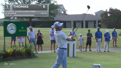 Justin Thomas | Round 4 | 1st hole | Shot 1 | 2025 FedEx St. Jude