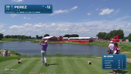 Victor Perez | Round 4 | 17th hole | Shot 1 | 2025 3M Open