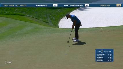 Kevin Yu | Round 2 | 10th hole | Shot 4 | 2026 THE PLAYERS